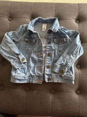 Carter's Light Wash Blue Denim Jacket for Kids